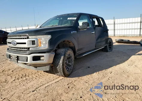 2018 Ford F150 Supercrew из США, поврежденный, VIN 1FTEW1E53JKC21371